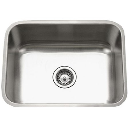 FINALCUT 18 Gauge Eston Series Undermount Stainless Steel Single Bowl Kitchen Sink FI726397